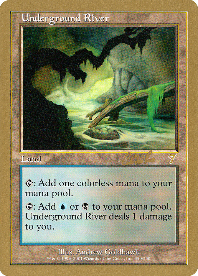 Underground River (Carlos Romao) [World Championship Decks 2002] | Exor Games Dartmouth