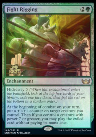 Fight Rigging [Streets of New Capenna Prerelease Promos] | Exor Games Dartmouth