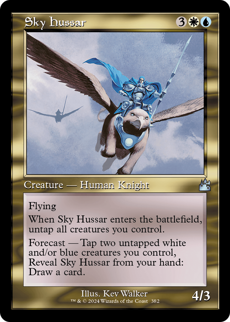 Sky Hussar (Retro Frame) [Ravnica Remastered] | Exor Games Dartmouth