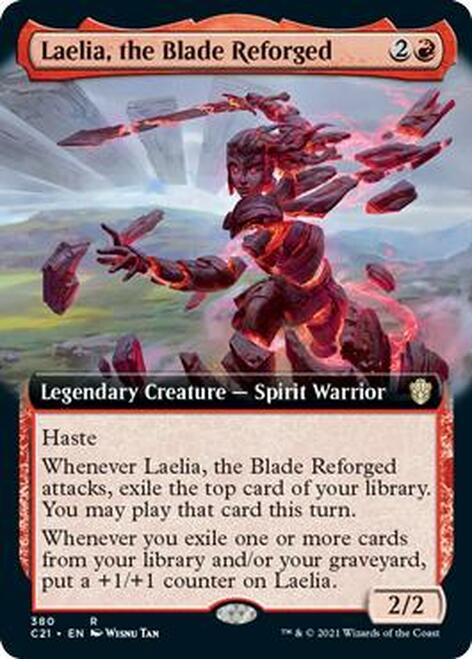 Laelia, the Blade Reforged (Extended) [Commander 2021] | Exor Games Dartmouth