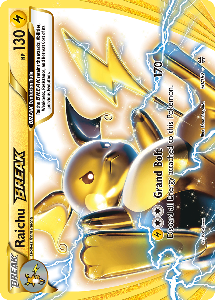 Raichu BREAK (50/162) [XY: BREAKthrough] | Exor Games Dartmouth