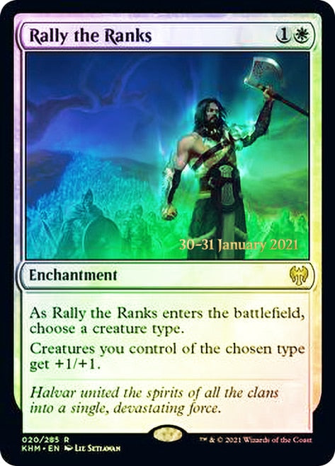 Rally the Ranks  [Kaldheim Prerelease Promos] | Exor Games Dartmouth