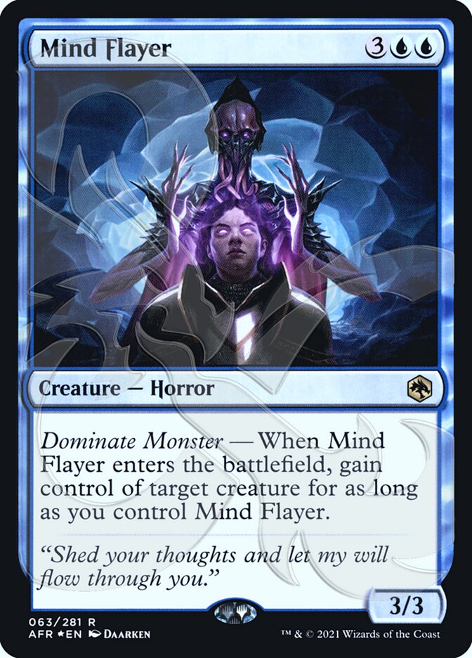 Mind Flayer (Ampersand Promo) [Dungeons & Dragons: Adventures in the Forgotten Realms Promos] | Exor Games Dartmouth