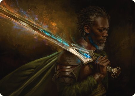 Anduril, Flame of the West Art Card [The Lord of the Rings: Tales of Middle-earth Art Series] | Exor Games Dartmouth