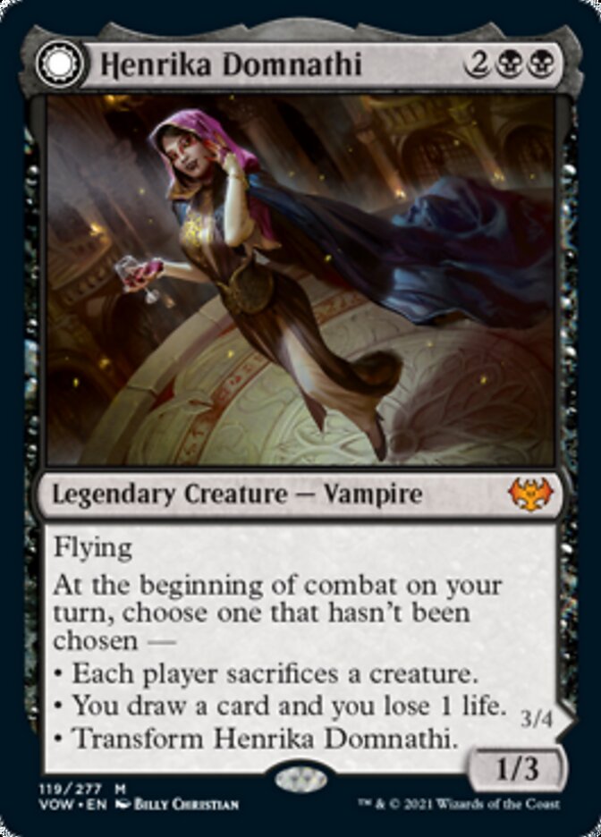 Henrika Domnathi // Henrika, Infernal Seer [Innistrad: Crimson Vow] | Exor Games Dartmouth