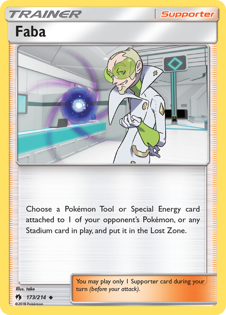 Faba (173/214) [Sun & Moon: Lost Thunder] | Exor Games Dartmouth