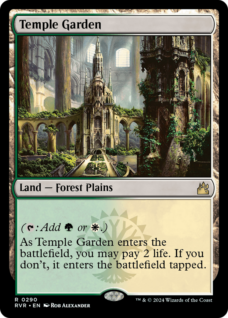 Temple Garden [Ravnica Remastered] | Exor Games Dartmouth