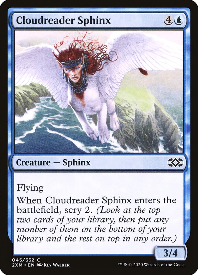 Cloudreader Sphinx [Double Masters] | Exor Games Dartmouth