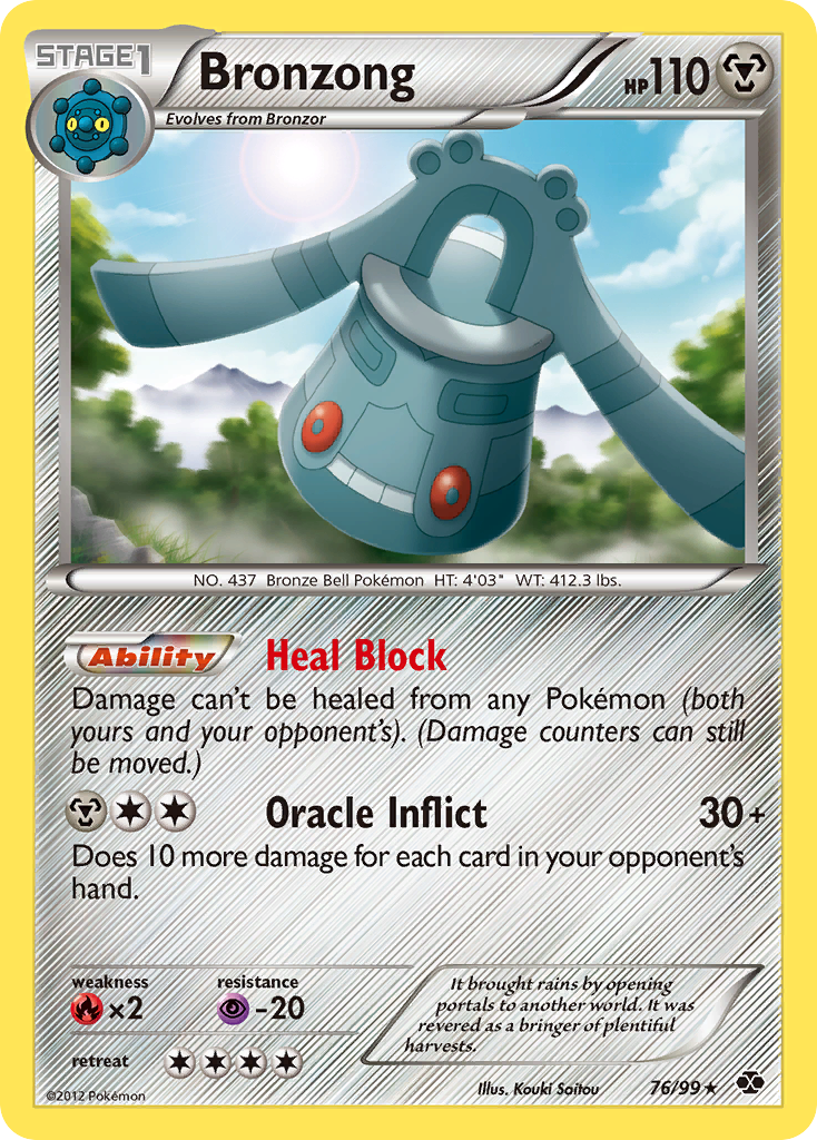 Bronzong (76/99) [Black & White: Next Destinies] | Exor Games Dartmouth