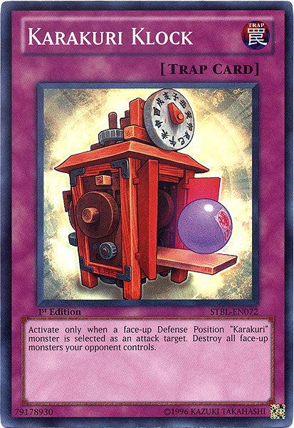 Karakuri Klock [STBL-EN072] Super Rare | Exor Games Dartmouth