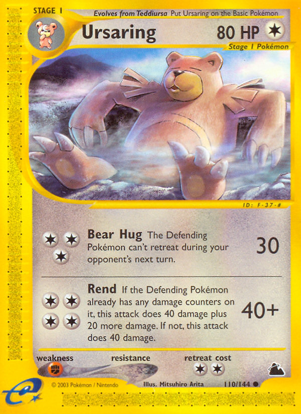 Ursaring (110/144) [Skyridge] | Exor Games Dartmouth