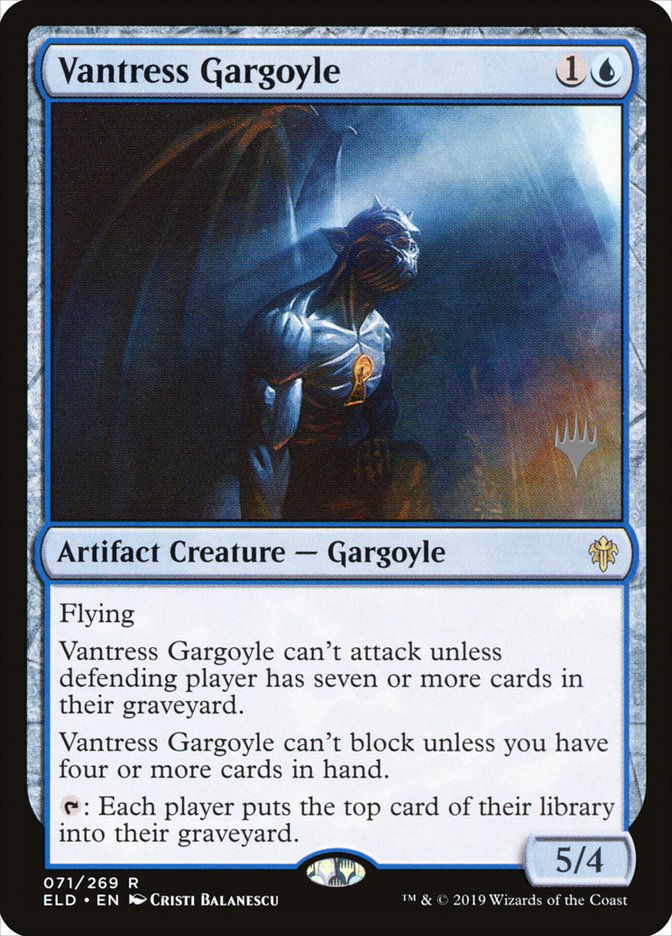 Vantress Gargoyle (Promo Pack) [Throne of Eldraine Promos] | Exor Games Dartmouth