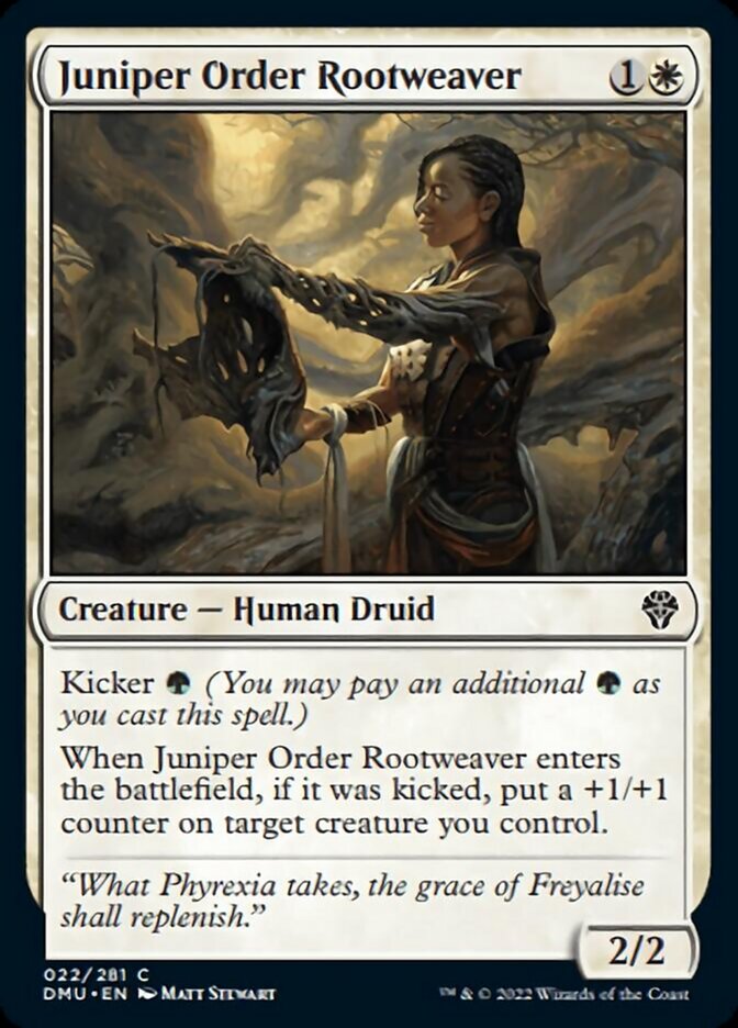 Juniper Order Rootweaver [Dominaria United] | Exor Games Dartmouth