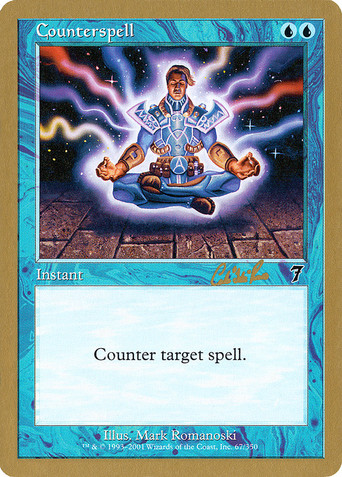 Counterspell (Carlos Romao) [World Championship Decks 2002] | Exor Games Dartmouth