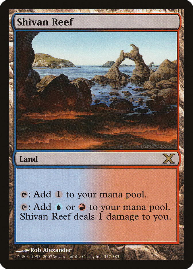 Shivan Reef [Tenth Edition] | Exor Games Dartmouth