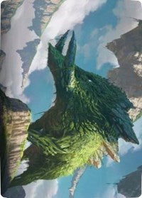 Yasharn, Implacable Earth Art Card [Zendikar Rising Art Series] | Exor Games Dartmouth