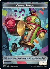 Clown Robot (003) // Treasure (012) Double-sided Token [Unfinity Tokens] | Exor Games Dartmouth