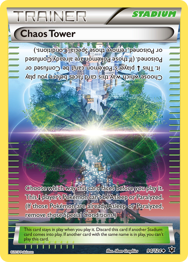 Chaos Tower (94/124) [XY: Fates Collide] | Exor Games Dartmouth