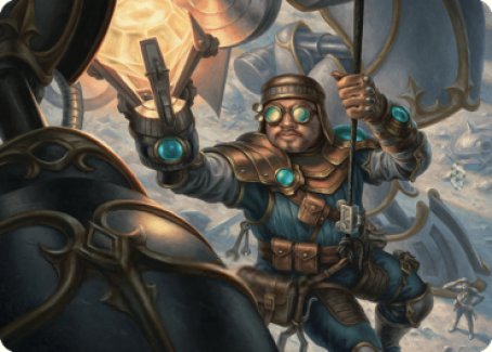 Powerstone Engineer Art Card [The Brothers' War Art Series] | Exor Games Dartmouth