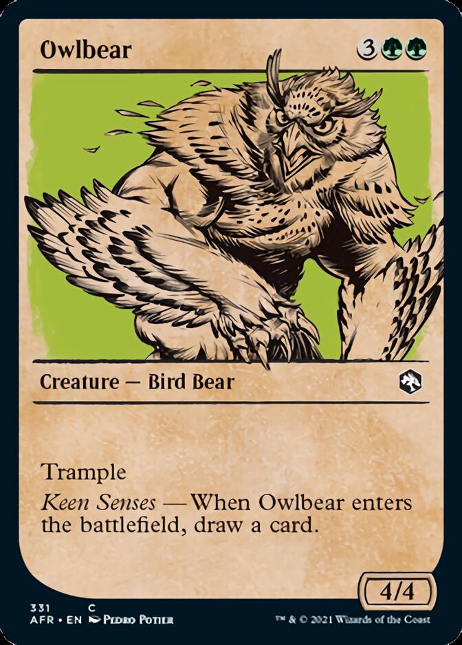 Owlbear (Showcase) [Dungeons & Dragons: Adventures in the Forgotten Realms] | Exor Games Dartmouth