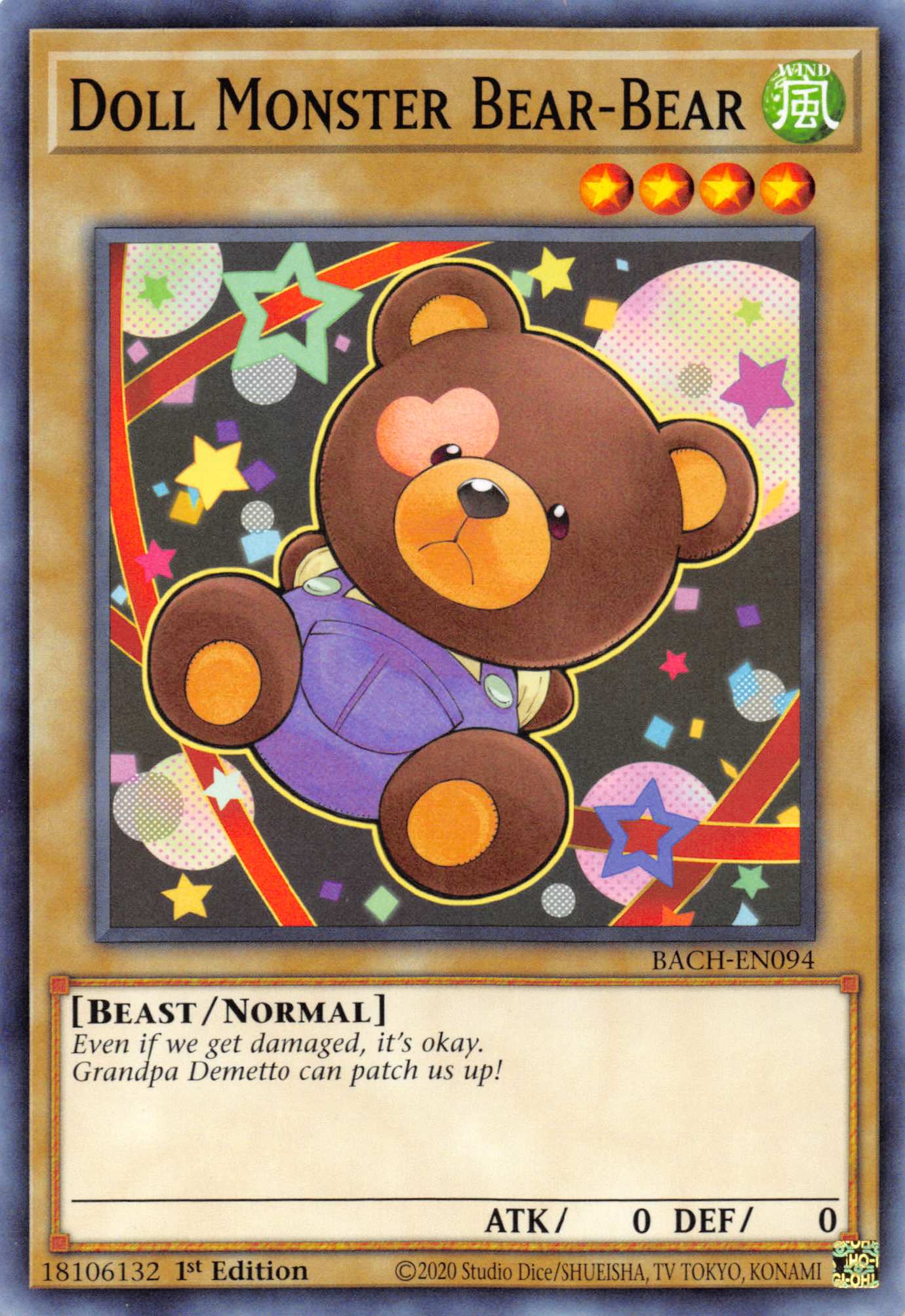 Doll Monster Bear-Bear [BACH-EN094] Common | Exor Games Dartmouth