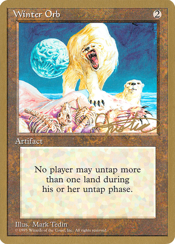 Winter Orb (Mark Justice) [Pro Tour Collector Set] | Exor Games Dartmouth