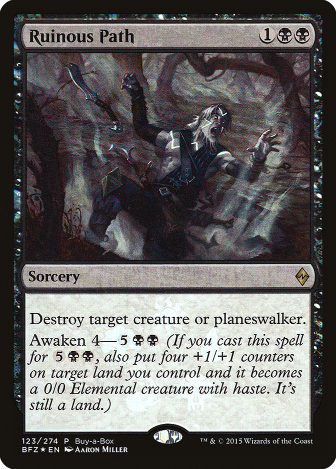 Ruinous Path (Buy-A-Box) [Battle for Zendikar Promos] | Exor Games Dartmouth
