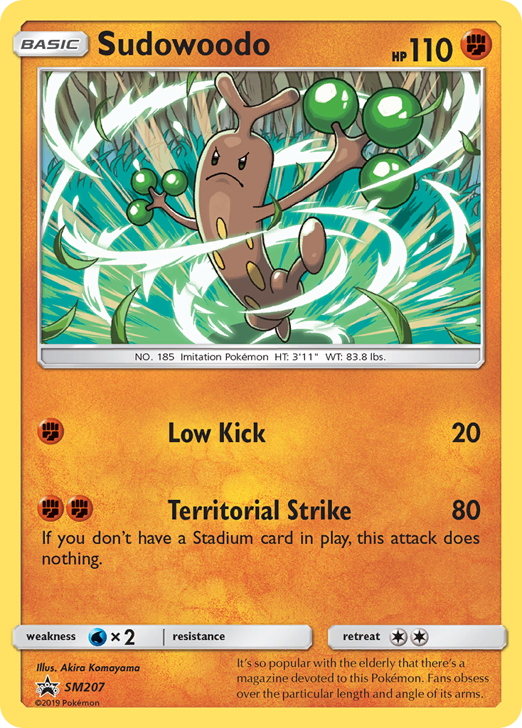 Sudowoodo (SM207) [Sun & Moon: Black Star Promos] | Exor Games Dartmouth