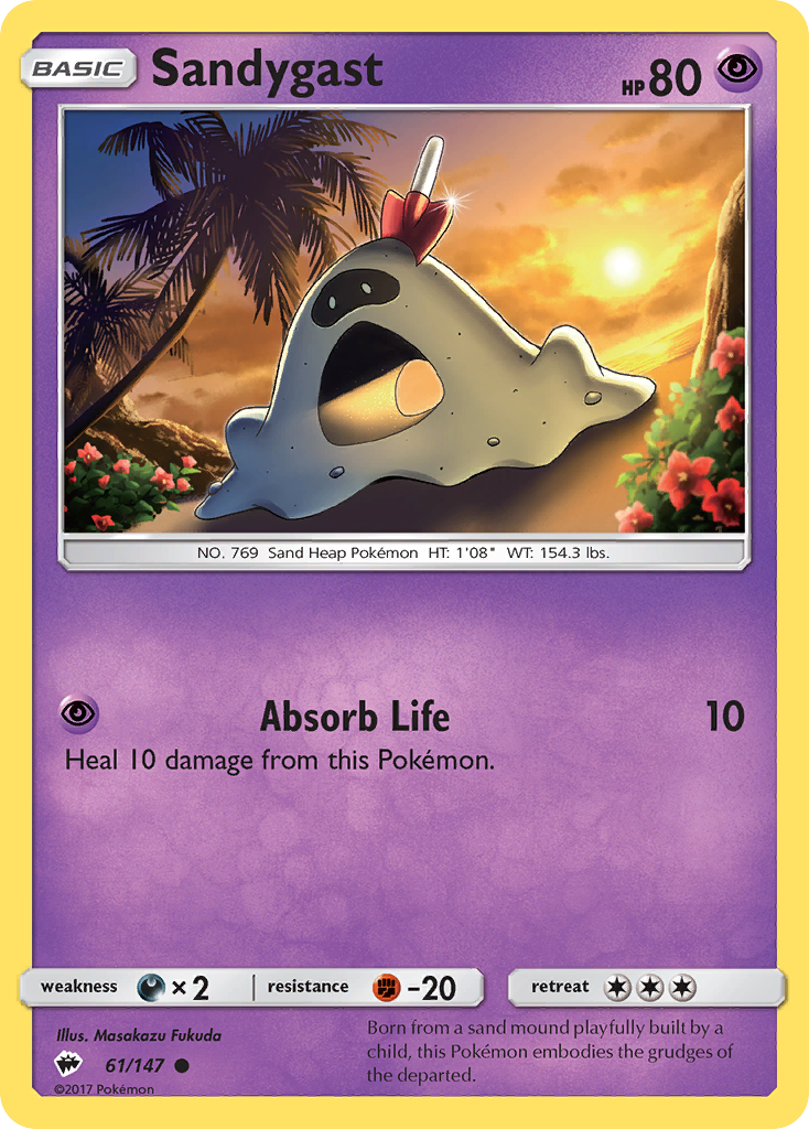 Sandygast (61/147) [Sun & Moon: Burning Shadows] | Exor Games Dartmouth