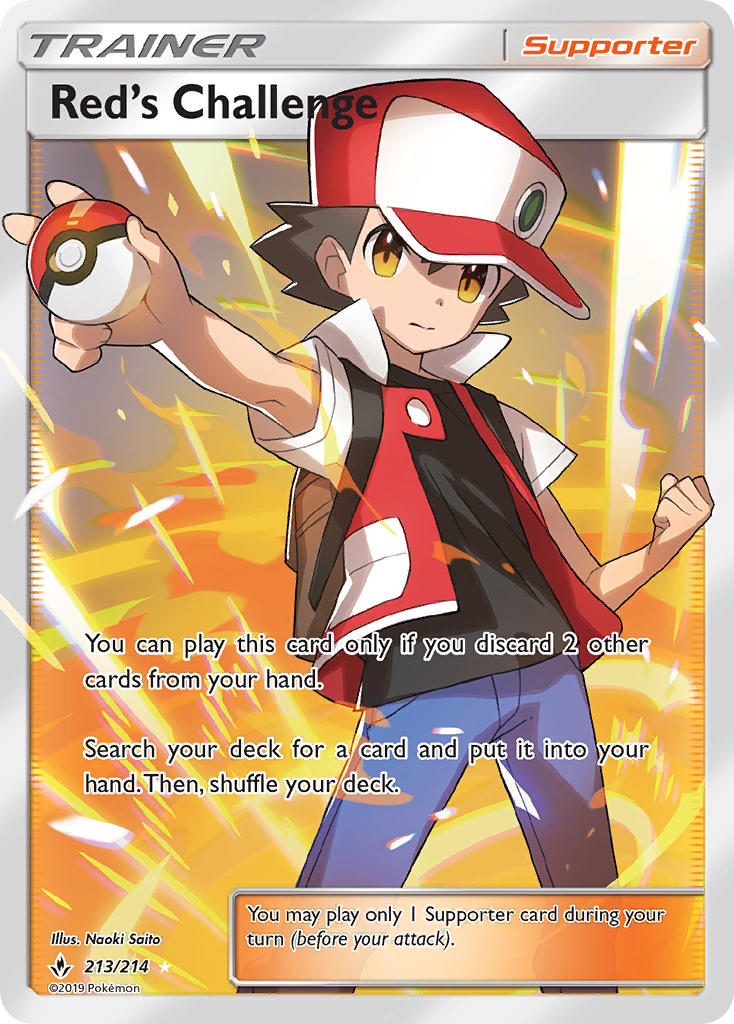 Red's Challenge (213/214) [Sun & Moon: Unbroken Bonds] | Exor Games Dartmouth