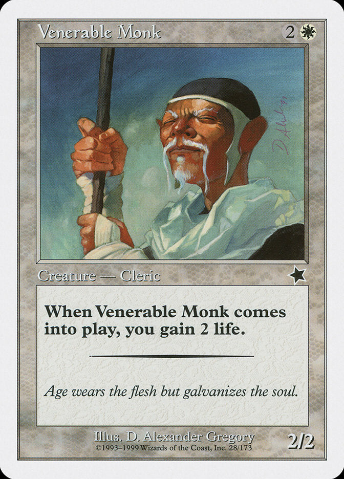 Venerable Monk [Starter 1999] | Exor Games Dartmouth