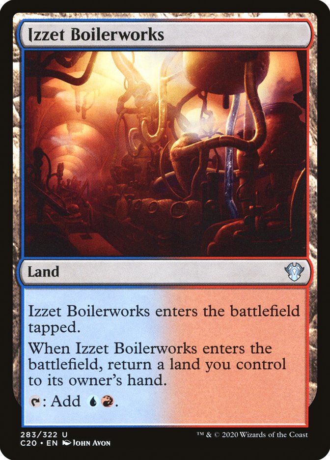 Izzet Boilerworks [Commander 2020] | Exor Games Dartmouth