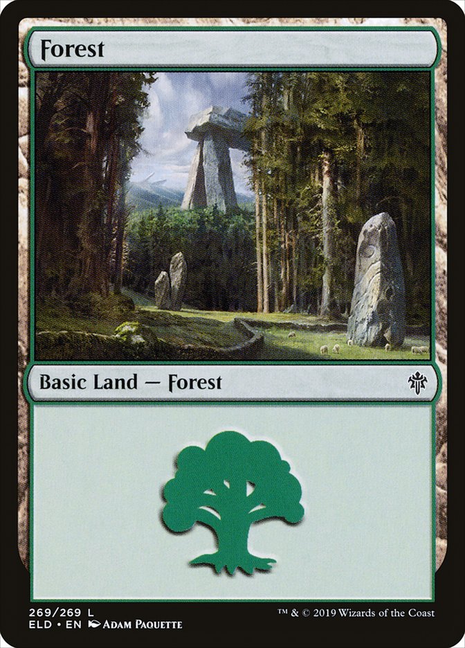 Forest (269) [Throne of Eldraine] | Exor Games Dartmouth