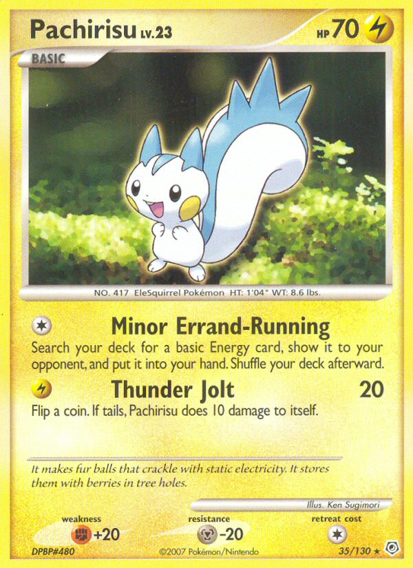 Pachirisu (35/130) [Diamond & Pearl: Base Set] | Exor Games Dartmouth