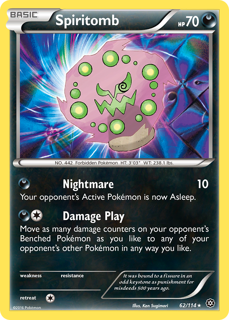 Spiritomb (62/114) [XY: Steam Siege] | Exor Games Dartmouth