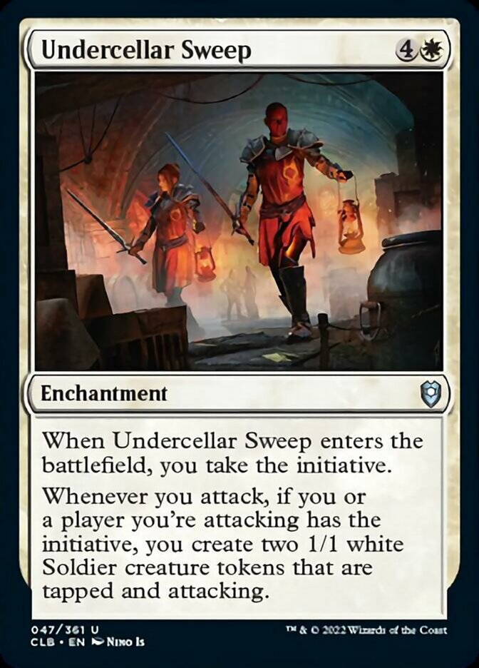 Undercellar Sweep [Commander Legends: Battle for Baldur's Gate] | Exor Games Dartmouth