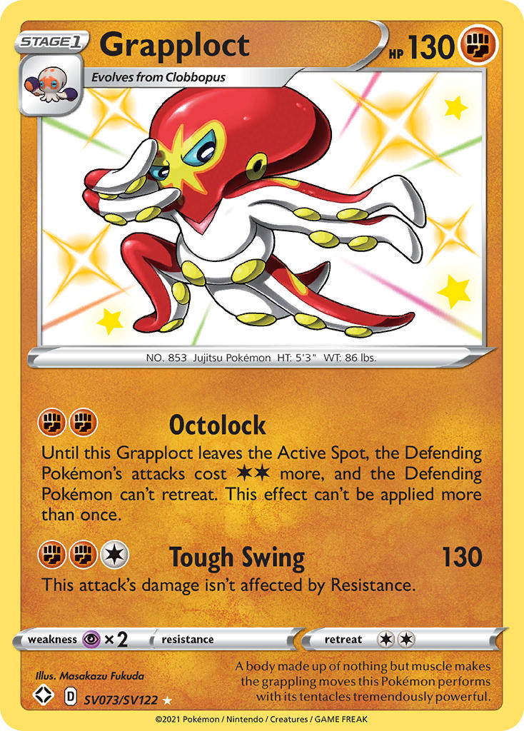 Grapploct (SV073/SV122) [Sword & Shield: Shining Fates] | Exor Games Dartmouth
