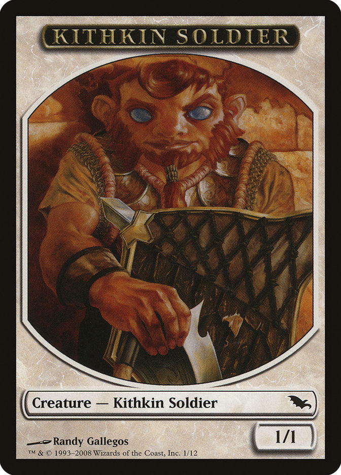 Kithkin Soldier [Shadowmoor Tokens] | Exor Games Dartmouth