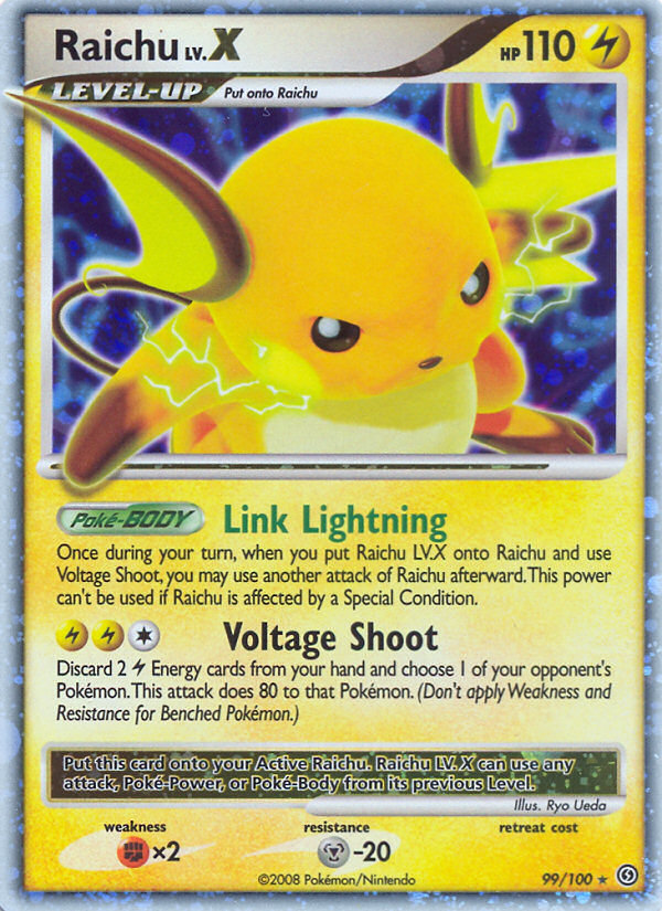 Raichu LV.X (99/100) [Diamond & Pearl: Stormfront] | Exor Games Dartmouth