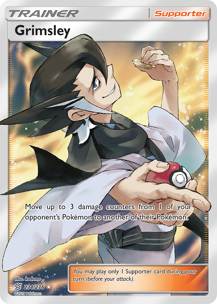 Grimsley (234/236) [Sun & Moon: Unified Minds] | Exor Games Dartmouth