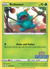 Bulbasaur (SWSH303) (Illustration Contest 2022) [Sword & Shield: Black Star Promos] | Exor Games Dartmouth