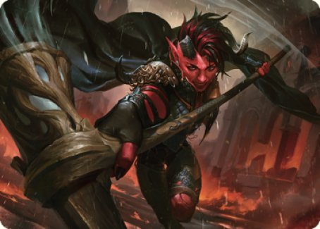 Karlach, Fury of Avernus Art Card (34) [Commander Legends: Battle for Baldur's Gate Art Series] | Exor Games Dartmouth