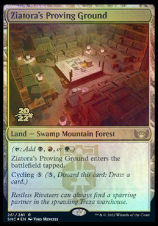 Ziatora's Proving Ground [Streets of New Capenna Prerelease Promos] | Exor Games Dartmouth