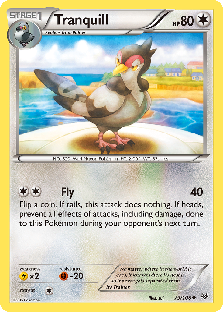 Tranquill (79/108) [XY: Roaring Skies] | Exor Games Dartmouth