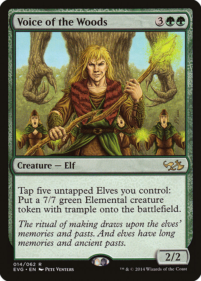 Voice of the Woods (Elves vs. Goblins) [Duel Decks Anthology] | Exor Games Dartmouth