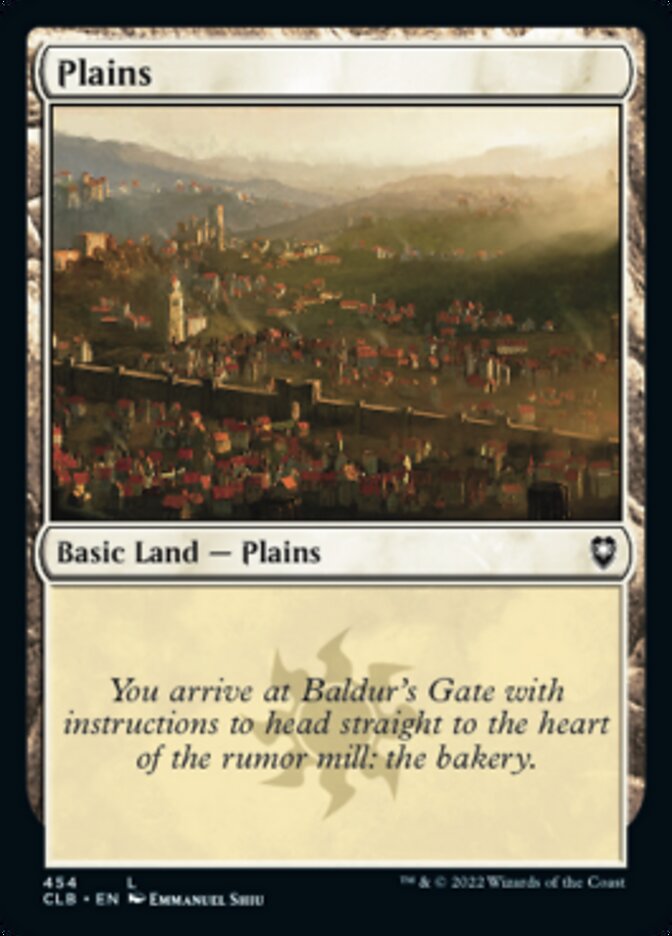 Plains (454) [Commander Legends: Battle for Baldur's Gate] | Exor Games Dartmouth