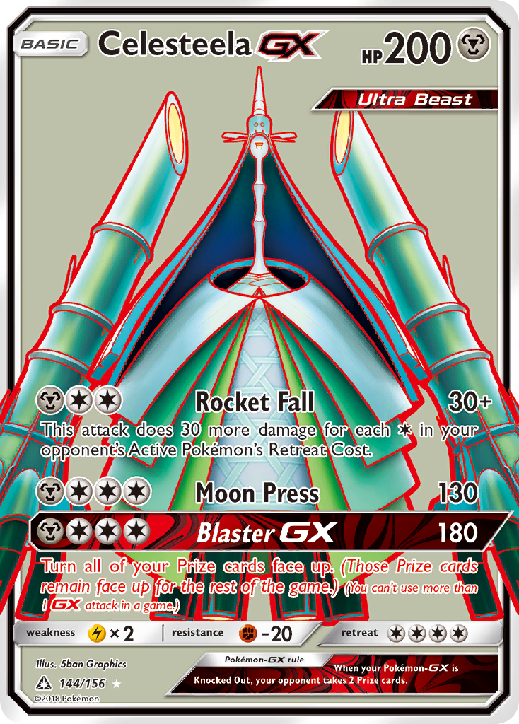 Celesteela GX (144/156) [Sun & Moon: Ultra Prism] | Exor Games Dartmouth