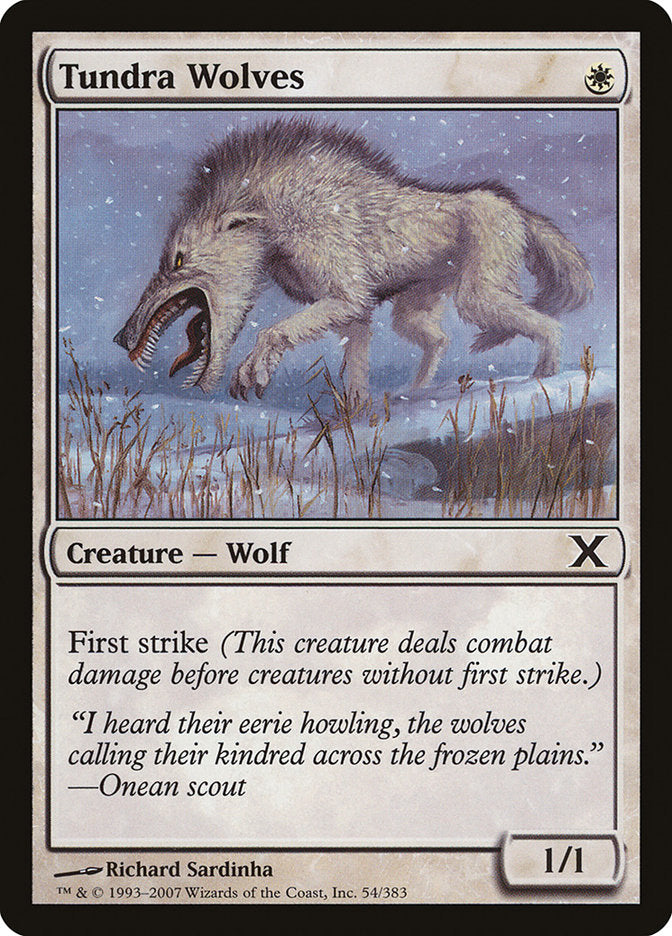 Tundra Wolves [Tenth Edition] | Exor Games Dartmouth