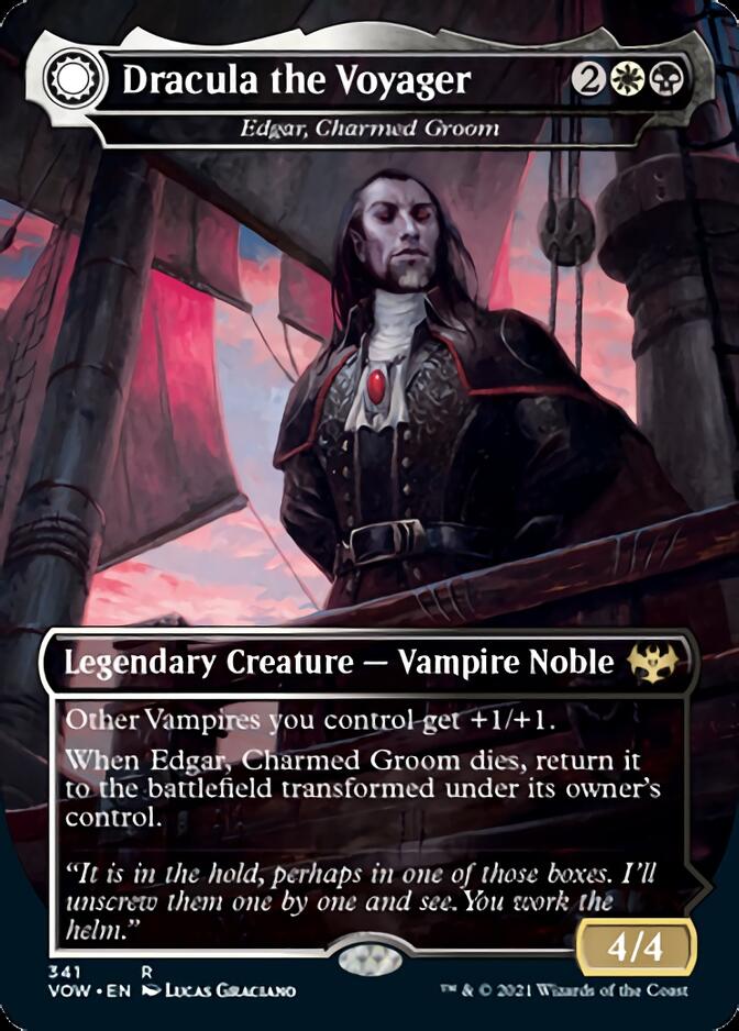 Edgar, Charmed Groom // Edgar Markov's Coffin - Dracula the Voyager // Casket of Native Earth [Innistrad: Crimson Vow] | Exor Games Dartmouth