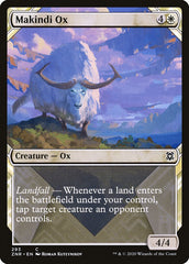 Makindi Ox (Showcase) [Zendikar Rising] | Exor Games Dartmouth